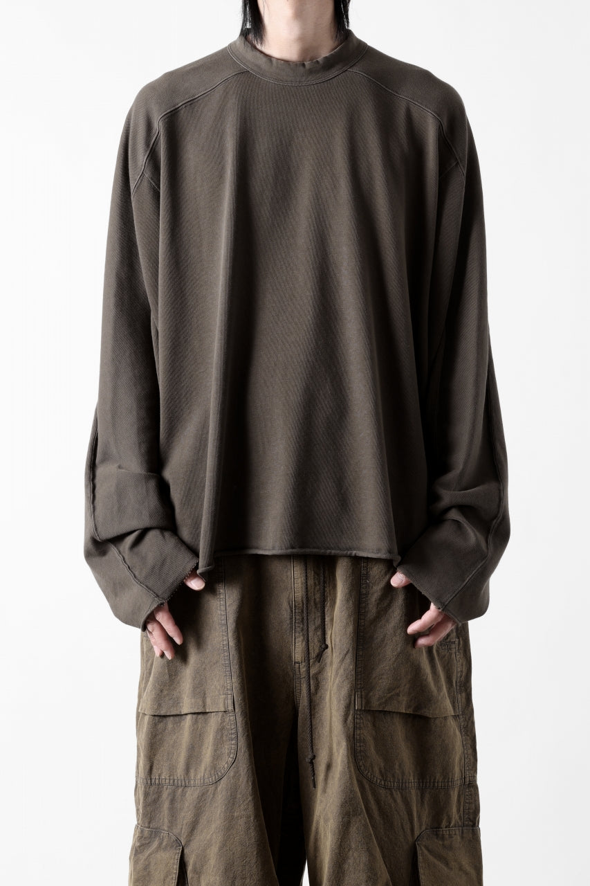 画像をギャラリービューアに読み込む, entire studios HEAVY LONG SLEEVE TEE (BRUNETTE)