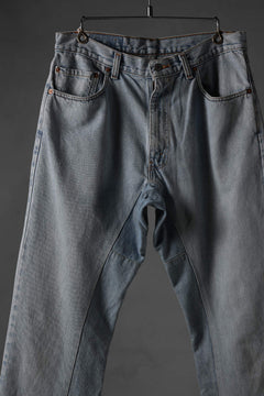 画像をギャラリービューアに読み込む, CHANGES x LOOM exclusive REMAKE REGULAR FIT DENIM PANTS / VINTAGE LEVI’S JEANS (INDIGO #F)