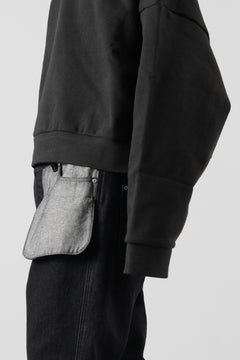 画像をギャラリービューアに読み込む, Feng Chen Wang INSIDE-OUT JEANS TROUSERS (BLACK)