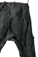 画像をギャラリービューアに読み込む, masnada BAGGY CARGO PANTS / STRETCH MICRO RIP COTTON (CAMO LEGION)