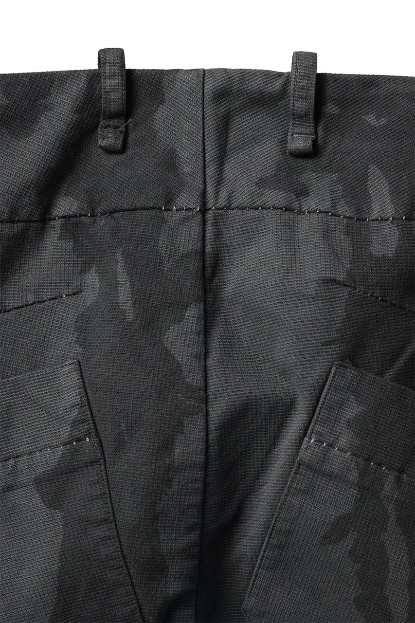 画像をギャラリービューアに読み込む, masnada BAGGY CARGO PANTS / STRETCH MICRO RIP COTTON (CAMO LEGION)