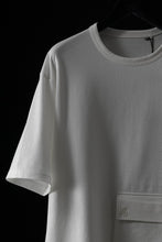 画像をギャラリービューアに読み込む, Y-3 Yohji Yamamoto POCKET S/S TEE / CREPE COTTON JERSEY (OFF WHITE)