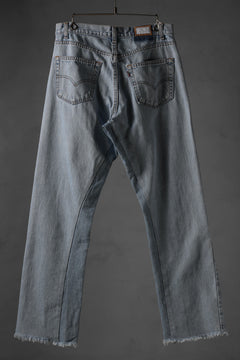 画像をギャラリービューアに読み込む, CHANGES x LOOM exclusive REMAKE REGULAR FIT DENIM PANTS / VINTAGE LEVI’S JEANS (INDIGO #F)