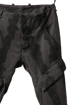 画像をギャラリービューアに読み込む, masnada BAGGY CARGO PANTS / STRETCH MICRO RIP COTTON (CAMO DUST)