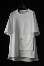 画像をギャラリービューアに読み込む, Y-3 Yohji Yamamoto POCKET S/S TEE / CREPE COTTON JERSEY (OFF WHITE)