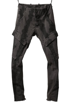 画像をギャラリービューアに読み込む, masnada BAGGY CARGO PANTS / STRETCH MICRO RIP COTTON (CAMO DUST)