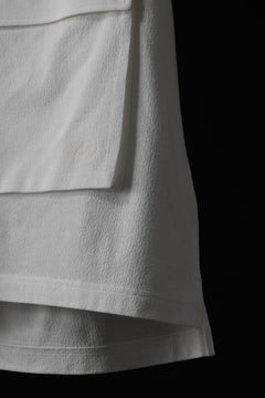 画像をギャラリービューアに読み込む, Y-3 Yohji Yamamoto POCKET S/S TEE / CREPE COTTON JERSEY (OFF WHITE)