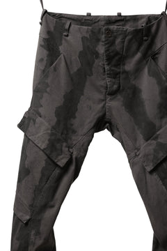画像をギャラリービューアに読み込む, masnada BAGGY CARGO PANTS / STRETCH MICRO RIP COTTON (CAMO DUST)
