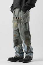 画像をギャラリービューアに読み込む, MASSIMO SABBADIN ARMY CARGO PANTS wt. FLAME DETAIL (ap)
