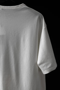 画像をギャラリービューアに読み込む, Y-3 Yohji Yamamoto POCKET S/S TEE / CREPE COTTON JERSEY (OFF WHITE)