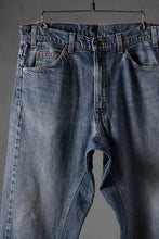 画像をギャラリービューアに読み込む, CHANGES x LOOM exclusive REMAKE REGULAR FIT DENIM PANTS / VINTAGE LEVI’S JEANS (INDIGO #G)