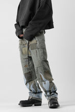 画像をギャラリービューアに読み込む, MASSIMO SABBADIN ARMY CARGO PANTS wt. FLAME DETAIL (ap)