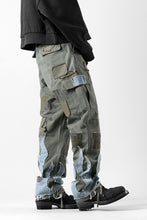 画像をギャラリービューアに読み込む, MASSIMO SABBADIN ARMY CARGO PANTS wt. FLAME DETAIL (ap)