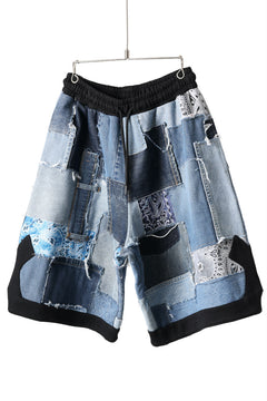 画像をギャラリービューアに読み込む, MASSIMO SABBADIN FULL LEVI&#39;S PATCH BASKET SHORTS (INDIGO #A)