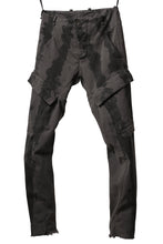 画像をギャラリービューアに読み込む, masnada BAGGY CARGO PANTS / STRETCH MICRO RIP COTTON (CAMO DUST)
