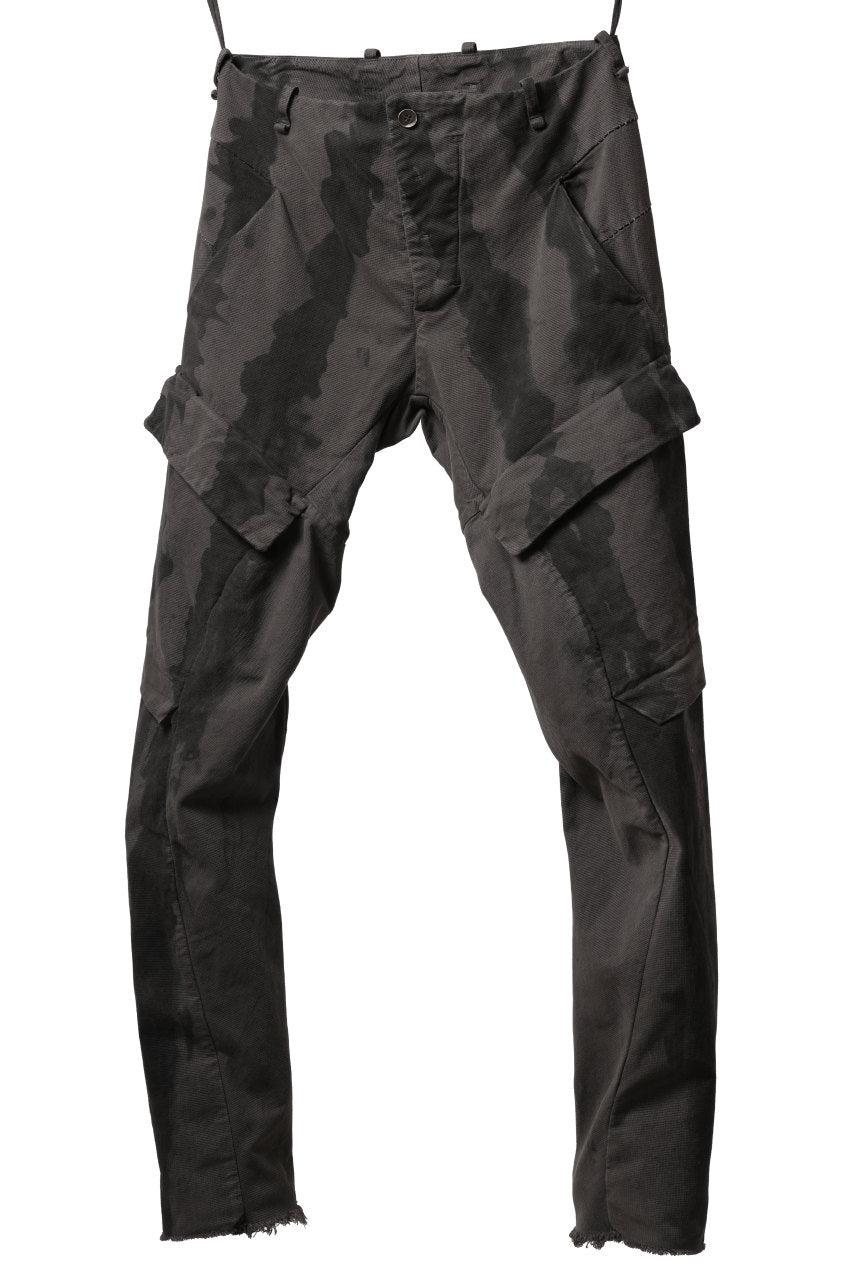 画像をギャラリービューアに読み込む, masnada BAGGY CARGO PANTS / STRETCH MICRO RIP COTTON (CAMO DUST)