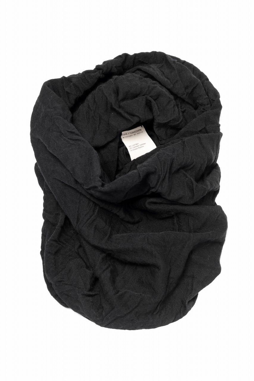 画像をギャラリービューアに読み込む, forme d&#39;expression Cabriolet Collar-Beanie (Black)