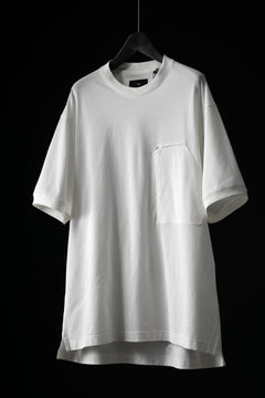 画像をギャラリービューアに読み込む, Y-3 Yohji Yamamoto WORK WEAR TEE / CREPE COTTON JERSEY (OFF WHITE)