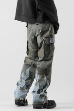 画像をギャラリービューアに読み込む, MASSIMO SABBADIN ARMY CARGO PANTS wt. FLAME DETAIL (ap)