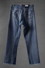 画像をギャラリービューアに読み込む, CHANGES x LOOM exclusive REMAKE REGULAR FIT DENIM PANTS / VINTAGE LEVI’S JEANS (INDIGO #G)