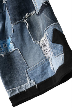 画像をギャラリービューアに読み込む, MASSIMO SABBADIN FULL LEVI'S PATCH BASKET SHORTS (INDIGO #A)