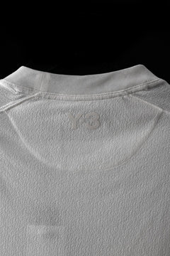 画像をギャラリービューアに読み込む, Y-3 Yohji Yamamoto WORK WEAR TEE / CREPE COTTON JERSEY (OFF WHITE)