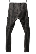 画像をギャラリービューアに読み込む, masnada BAGGY CARGO PANTS / STRETCH MICRO RIP COTTON (CAMO DUST)