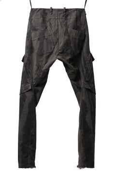 画像をギャラリービューアに読み込む, masnada BAGGY CARGO PANTS / STRETCH MICRO RIP COTTON (CAMO DUST)
