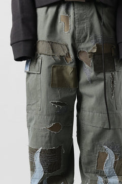 画像をギャラリービューアに読み込む, MASSIMO SABBADIN ARMY CARGO PANTS wt. FLAME DETAIL (ap)