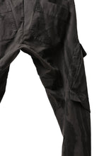 画像をギャラリービューアに読み込む, masnada BAGGY CARGO PANTS / STRETCH MICRO RIP COTTON (CAMO DUST)
