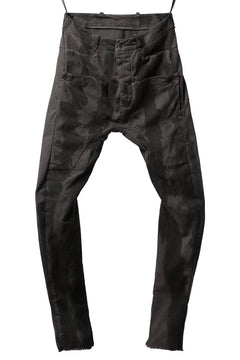画像をギャラリービューアに読み込む, masnada SLIM GUSSET PANTS / STRETCH MICRO RIP COTTON (CAMO DUST)