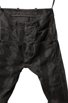 画像をギャラリービューアに読み込む, masnada SLIM GUSSET PANTS / STRETCH MICRO RIP COTTON (CAMO DUST)