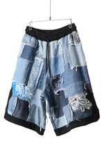 画像をギャラリービューアに読み込む, MASSIMO SABBADIN FULL LEVI&#39;S PATCH BASKET SHORTS (INDIGO #B)