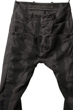 画像をギャラリービューアに読み込む, masnada SLIM GUSSET PANTS / STRETCH MICRO RIP COTTON (CAMO DUST)