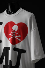 画像をギャラリービューアに読み込む, mastermind JAPAN I♡MJ TEE / BOXY FIT (WHITE)