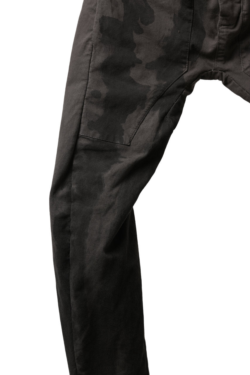 画像をギャラリービューアに読み込む, masnada SLIM GUSSET PANTS / STRETCH MICRO RIP COTTON (CAMO DUST)