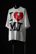 画像をギャラリービューアに読み込む, mastermind JAPAN I♡MJ TEE / BOXY FIT (WHITE)