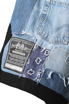 画像をギャラリービューアに読み込む, MASSIMO SABBADIN FULL LEVI'S PATCH BASKET SHORTS (INDIGO #B)