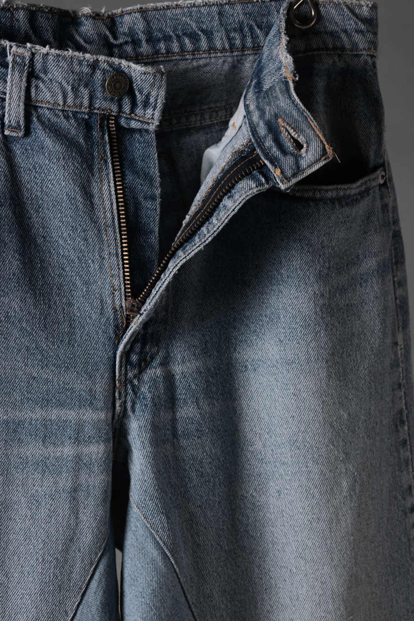 画像をギャラリービューアに読み込む, CHANGES x LOOM exclusive REMAKE REGULAR FIT DENIM PANTS / VINTAGE LEVI’S JEANS (INDIGO #H)