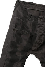 画像をギャラリービューアに読み込む, masnada SLIM GUSSET PANTS / STRETCH MICRO RIP COTTON (CAMO DUST)