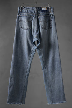 画像をギャラリービューアに読み込む, CHANGES x LOOM exclusive REMAKE REGULAR FIT DENIM PANTS / VINTAGE LEVI’S JEANS (INDIGO #H)