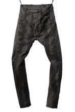 画像をギャラリービューアに読み込む, masnada SLIM GUSSET PANTS / STRETCH MICRO RIP COTTON (CAMO DUST)
