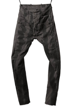 画像をギャラリービューアに読み込む, masnada SLIM GUSSET PANTS / STRETCH MICRO RIP COTTON (CAMO DUST)