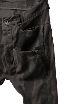 画像をギャラリービューアに読み込む, masnada SLIM GUSSET PANTS / STRETCH MICRO RIP COTTON (CAMO DUST)