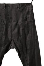 画像をギャラリービューアに読み込む, masnada SLIM GUSSET PANTS / STRETCH MICRO RIP COTTON (CAMO DUST)