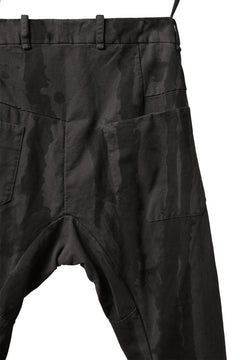 画像をギャラリービューアに読み込む, masnada SLIM GUSSET PANTS / STRETCH MICRO RIP COTTON (CAMO DUST)