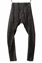 画像をギャラリービューアに読み込む, masnada SLIM GUSSET PANTS / STRETCH MICRO RIP COTTON (CAMO DUST)