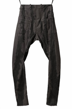 画像をギャラリービューアに読み込む, masnada SLIM GUSSET PANTS / STRETCH MICRO RIP COTTON (CAMO DUST)