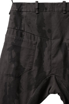 画像をギャラリービューアに読み込む, masnada SLIM GUSSET PANTS / STRETCH MICRO RIP COTTON (CAMO DUST)
