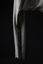 Load image into Gallery viewer, m.a+ hand painted elastic waist low crotch 2 pocket pants / P571-HP/JM4 (CARBON)